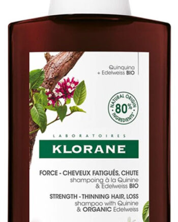Pierre Fabre Klorane Strength Thinning Hair Loss Shampoo With Quinine   Organic Edelweiss 100ml