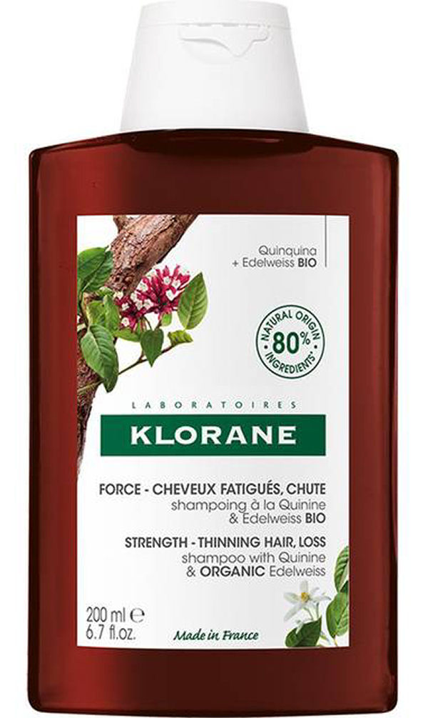 Pierre Fabre Klorane Strength Thinning Hair Loss Shampoo With Quinine   Organic Edelweiss 200ml