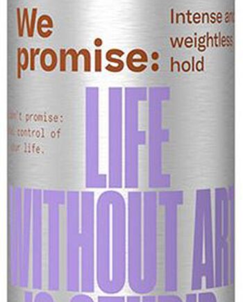 Promise Life Without Art Stupid Intense And Weightless Strong Hairspray 100ml
