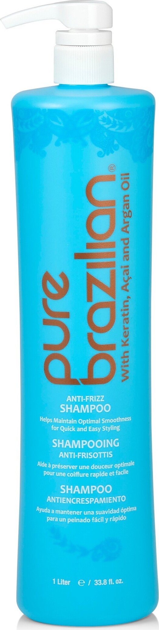 Pure Brazillian Anti Frizz Shampoo Liter