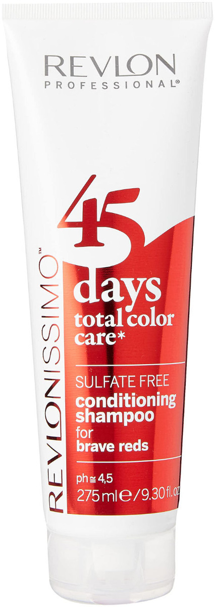 Revlon Revlonissimo Days Total Color Care Sulfate Free Conditioning Shampoo For Brave Reds 275ml