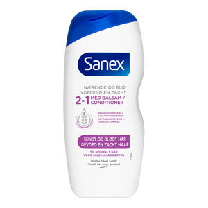 Sanex Shampoo Med Balsam 250