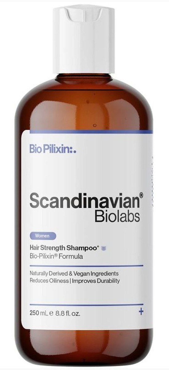 Scandinavian Biolabs Hair Strength Shampoo Bio Pilixin Formula For Women 250ml