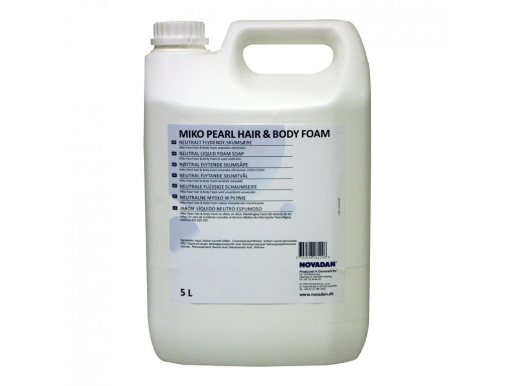 Shampoo Hair   Body Miko Pearl Foam Liter