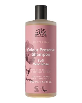 Shampoo Soft Wild Rose Farvet Hår 500 Urtekram