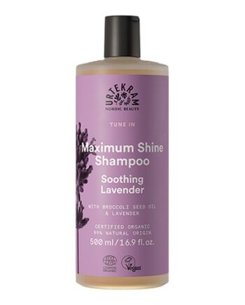 Shampoo Soothing Lavender Normal Hår 500 Urtekram Body Care