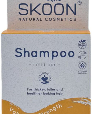 Skoon Natural Cosmetics Volume   Strength Shampoo Solid Bar With Aloe Vera Citrus   Protein 90g
