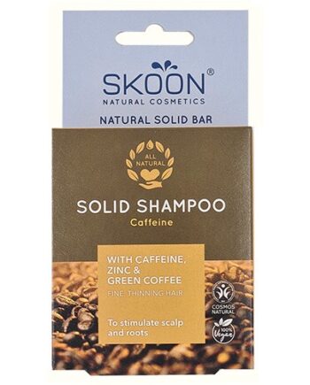 Solid Shampoo Bar Caffeine Gram Skoon