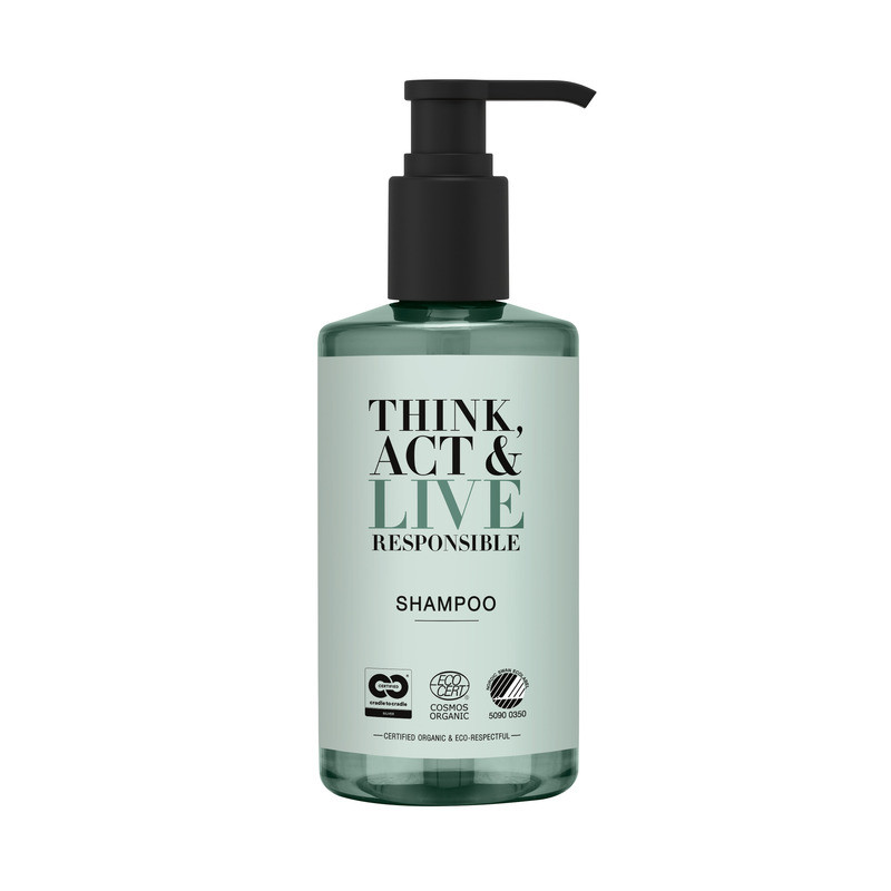 Think Act   Live Responsible Pump Shampoo 300ml Tar300cnsha