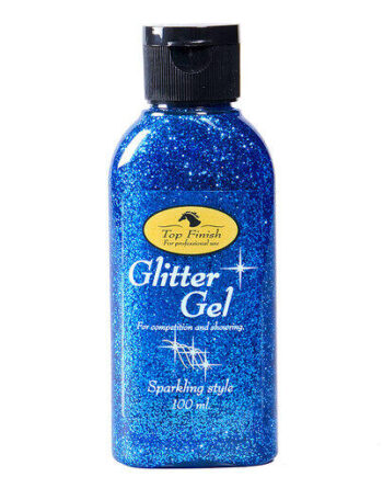Top Finish Glimmer Gel Til Hest Blå