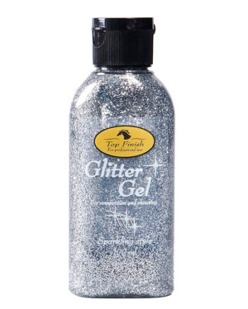 Top Finish Glimmer Gel Til Hest Sølv