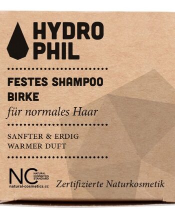 Udgår Hydrophil økologisk Shampoobar Til Normalt Hår Birke