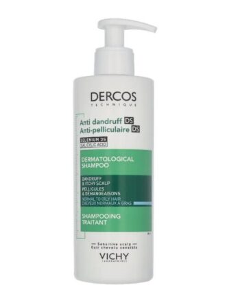 Vichy Dercos Anti Dandruff Shampoo Normal   Oily Hair 390