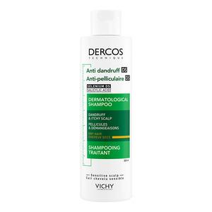 Vichy Dercos Technique Anti Dandruff Shampoo For Dry Hair 200