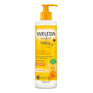 Weleda Calendula Baby Shampoo   Showergel 400