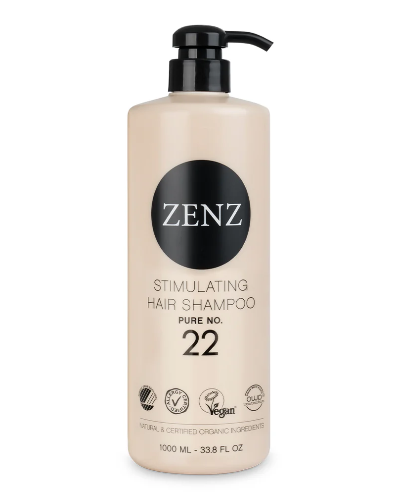 Zenz Organic Stimulating Hair Shampoo Pure 1000ml