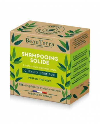 Beau Terra Shampoo Bar Normal Hair 75g