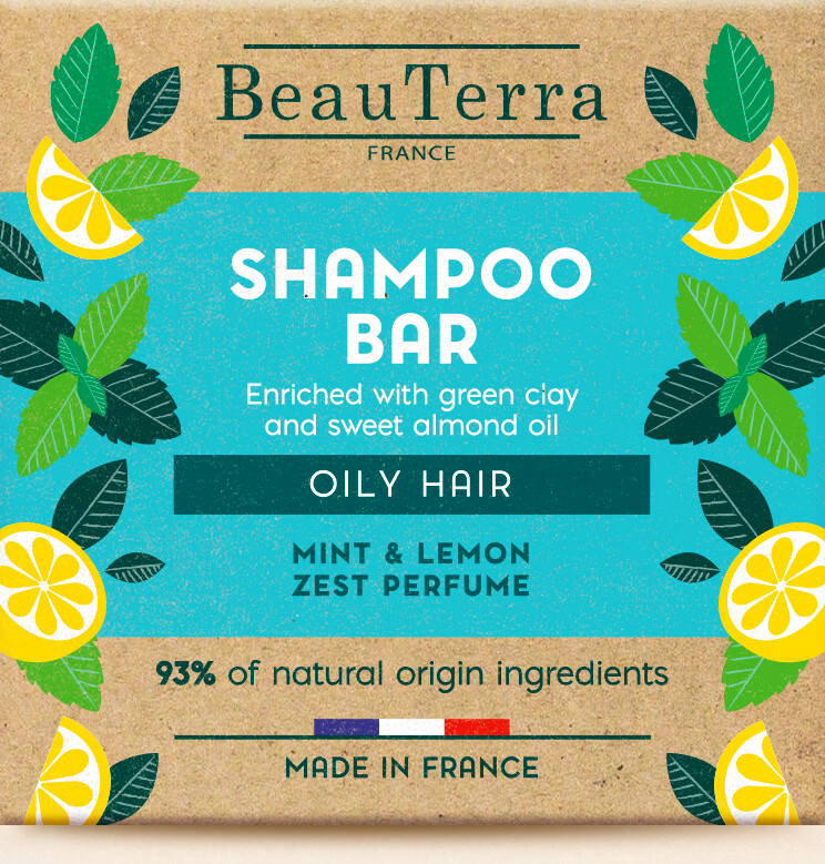Beauterra Shampoobar Fedtet Hår