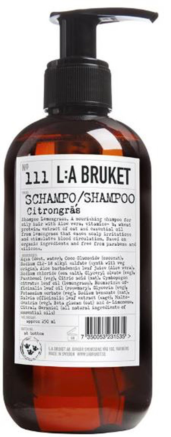 : Bruket Shampoo 111 Lemongrass 240ml