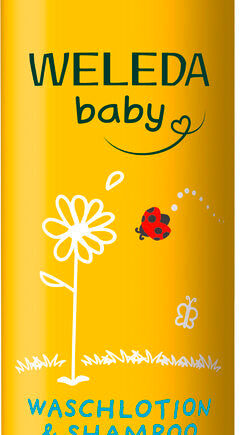Calendula Baby Body Wash   Shampoo 400ml Weleda