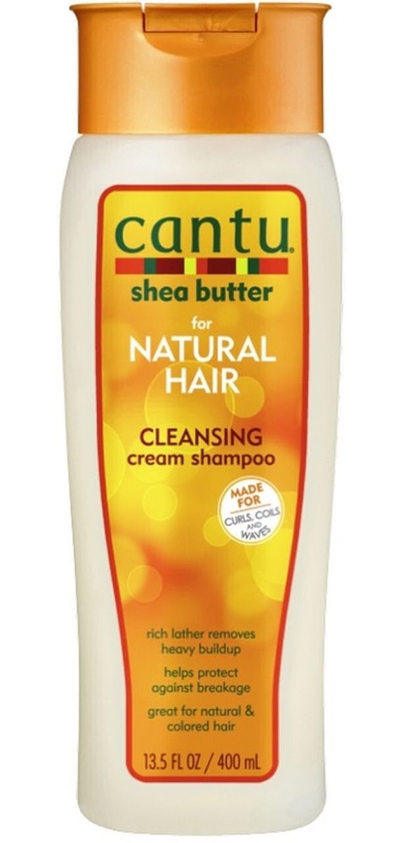 Cantu Shea Butter For Natural Hair Cleansing Cream Shampoo 400ml