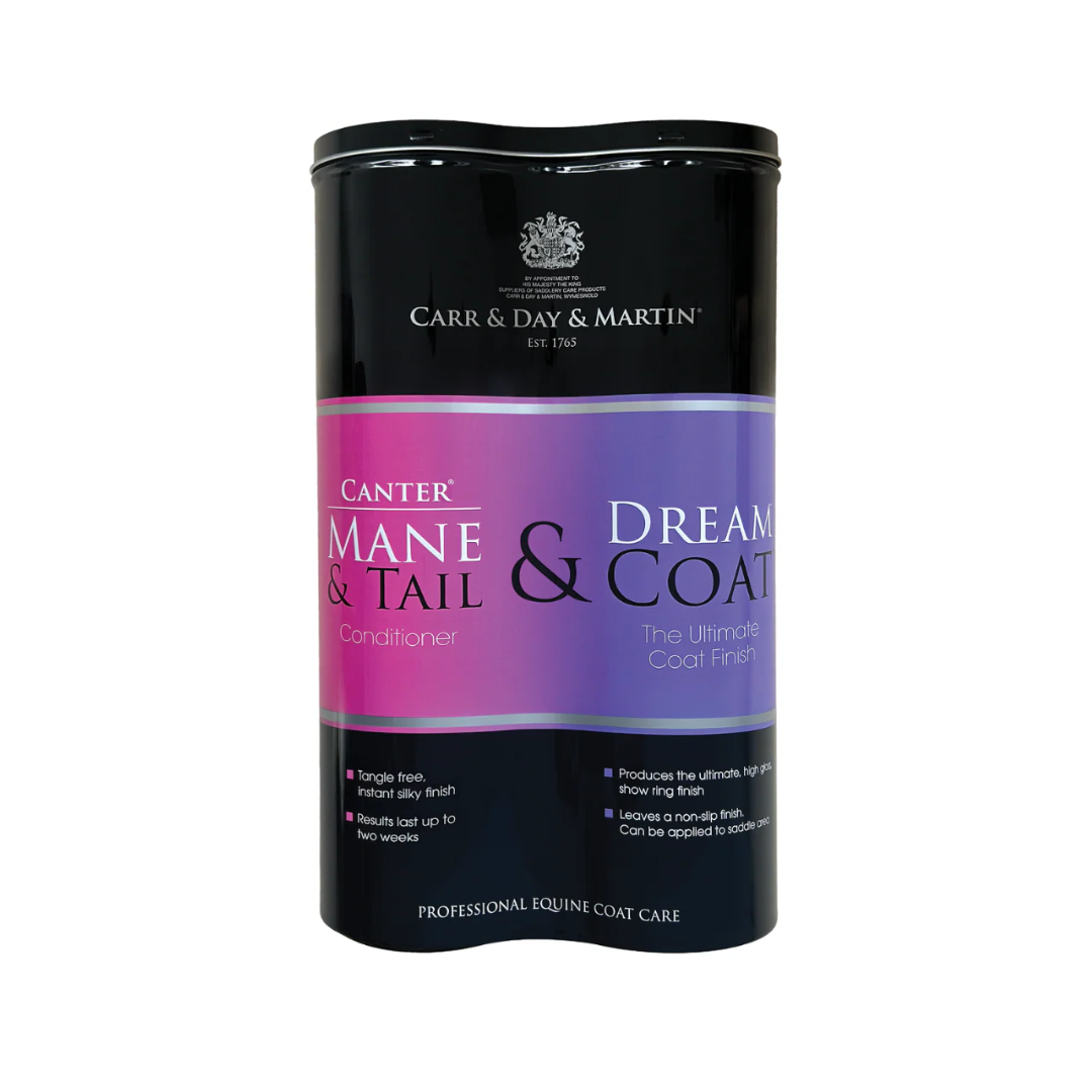 Carr   Day   Martin Canter Gaveæske Duo Mane   Tail Conditioner 500  Dreamcoat 500