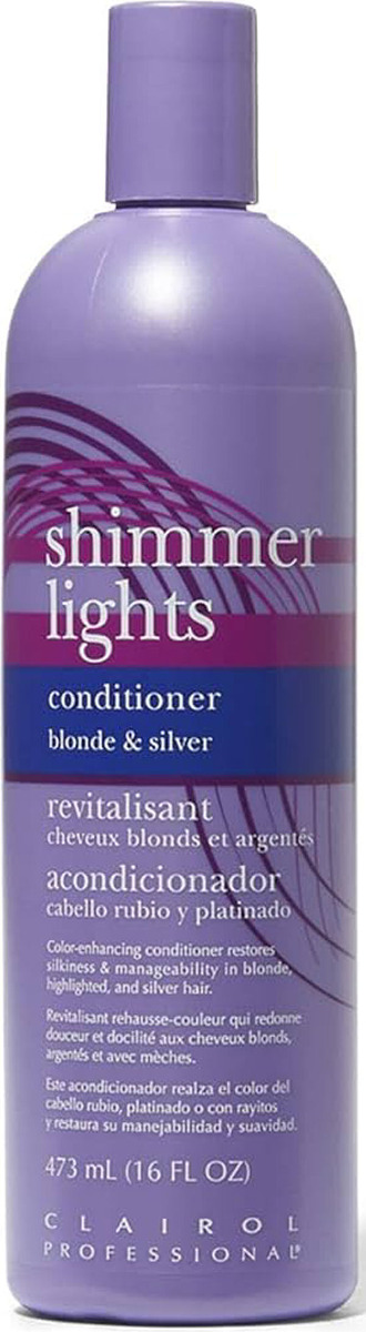 Clairol Professional Shimmer Lights Conditioner Blonde   Silver 473ml