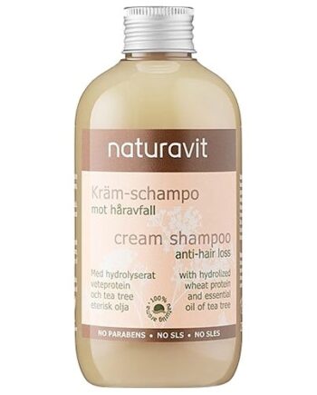 Cream Shampoo Anti Hårtab 250 Naturavit