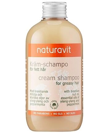 Cream Shampoo For Fedtet Hår 250 Naturavit