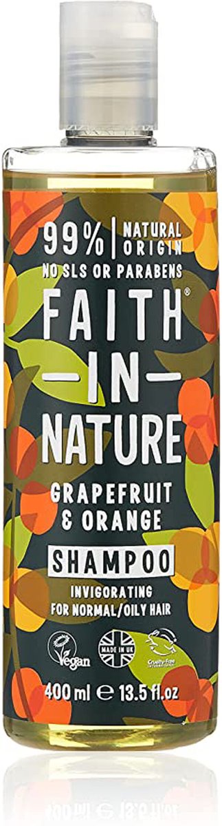 Faith Nature Grapefruit Orange Shampoo 400ml