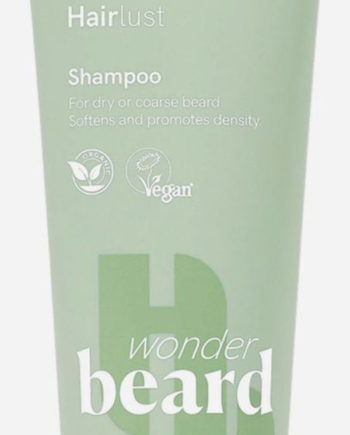 Hairlust Wonder Beard Shampoo For Dry Coarse Beard 100ml Dato