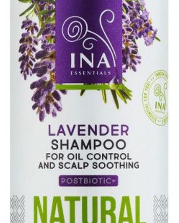 Ina Essentials Natural Balancing Hair Care Lavender Shampoo For Oil Control And Scalp Soothing 200ml