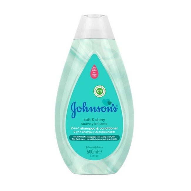 Johnsons 2in1 Baby Shampoo Conditioner More Tears 500