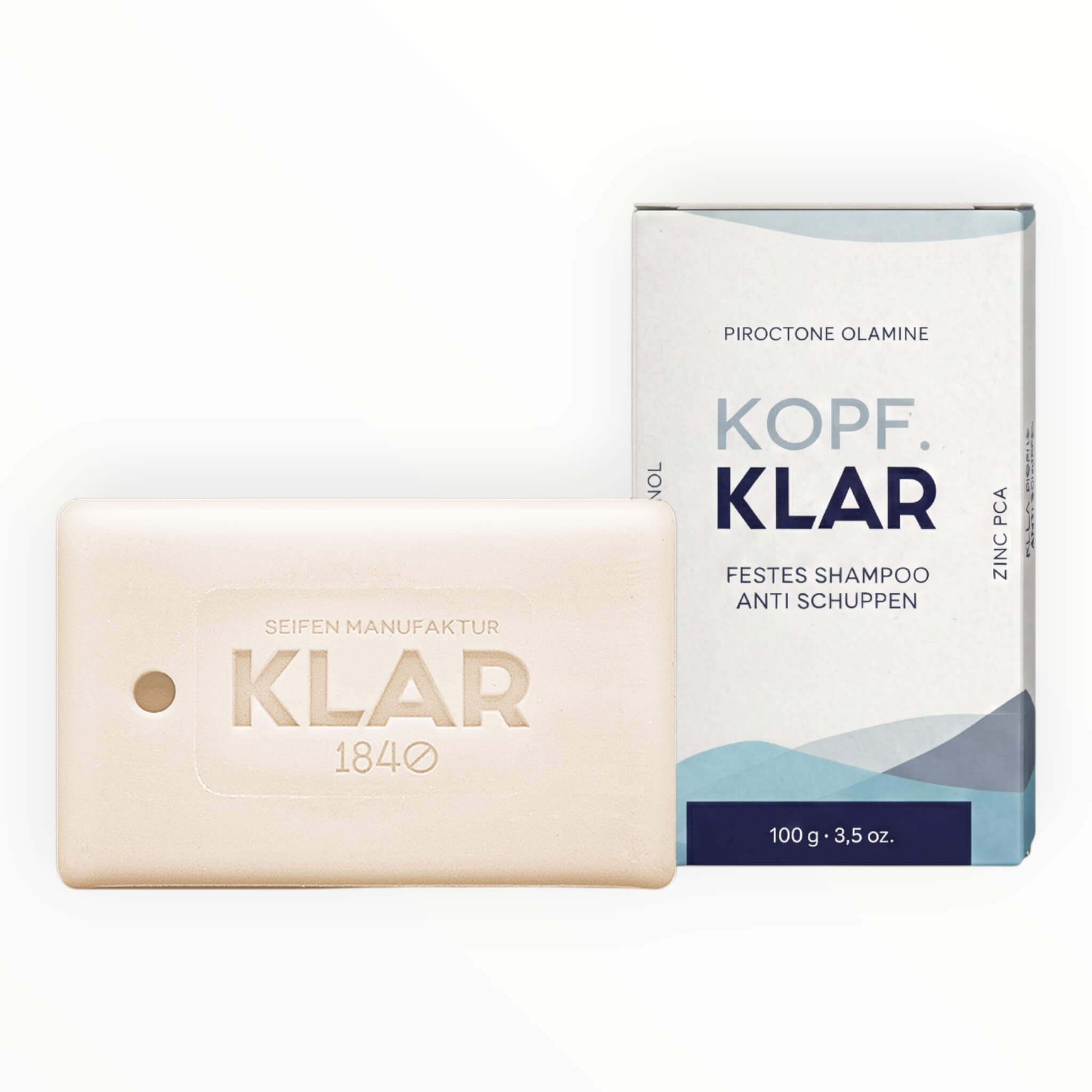 Klar Seifen Shampoo Bar Anti Dandruff 100