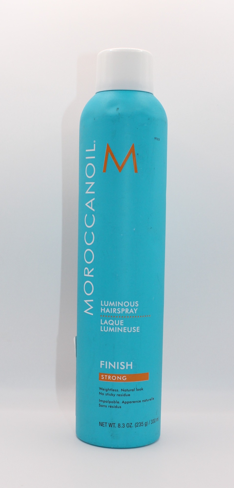 Moroccanoil Luminous Hairspray Finish Strong 330ml Bøtte Bulet