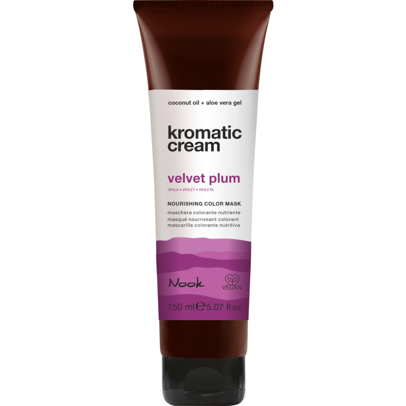 Nook Kromatic Cream Farvebombe Color Mask Velvet Plum