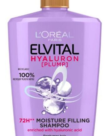 Oral Paris Elvital Hyaluron 72h Moisture Filling Shampoo Enriched With Hyaluronic Acid