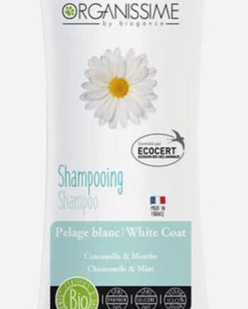 Organissime Biogance Shampoo White Coat Camomile   Menthe 250ml