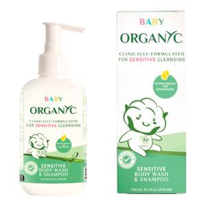 Organyc Baby Sensitive Body Wash   Shampoo 250