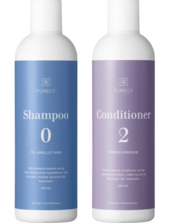Purely Professional Sæt Til Krøller Kraftigt Hår Shampoo Conditioner