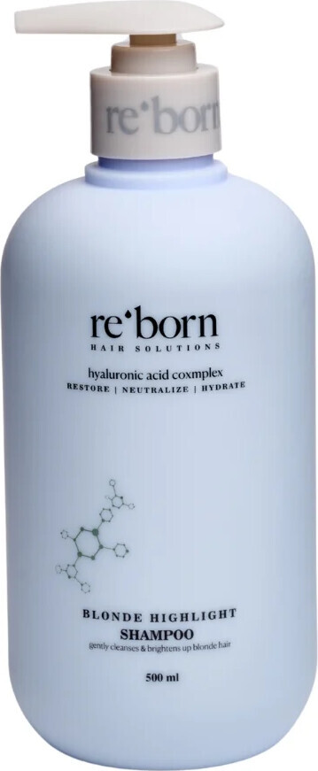 Reborn Blonde Highlight Shampoo 500 Reborn Hair Solutions