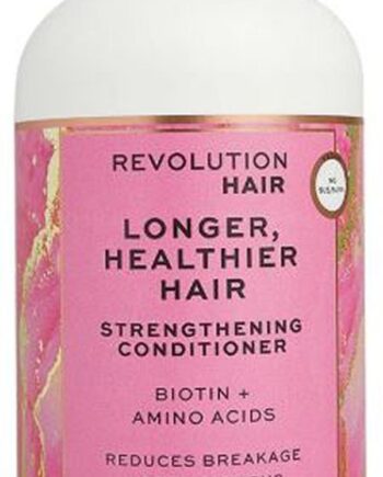 Revolution Hair Longer Healthier Hair Strengthening Conditioner Biotin  Amino Acids 400ml