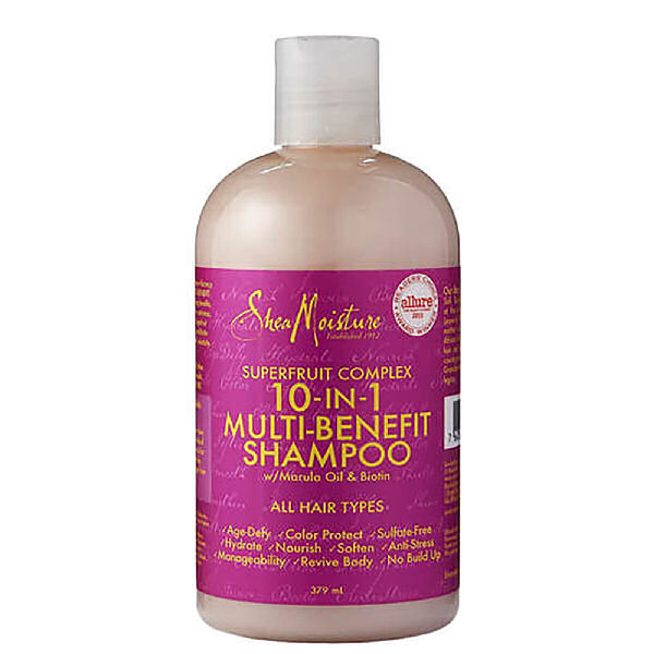 Shea Moisture Superfruit Complex Multi Benefit Shampoo Marula Oil   Biotin 384ml