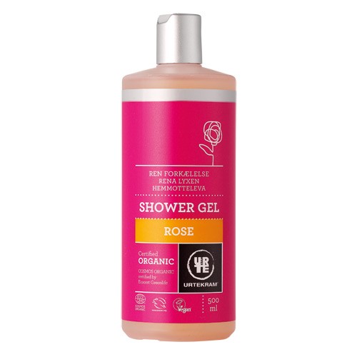 Showergel Rose 500 Urtekram