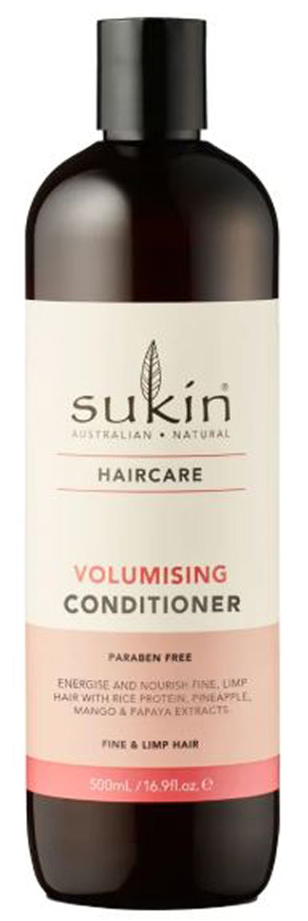 Sukin Australian Natural Haircare Volumising Conditioner 500ml