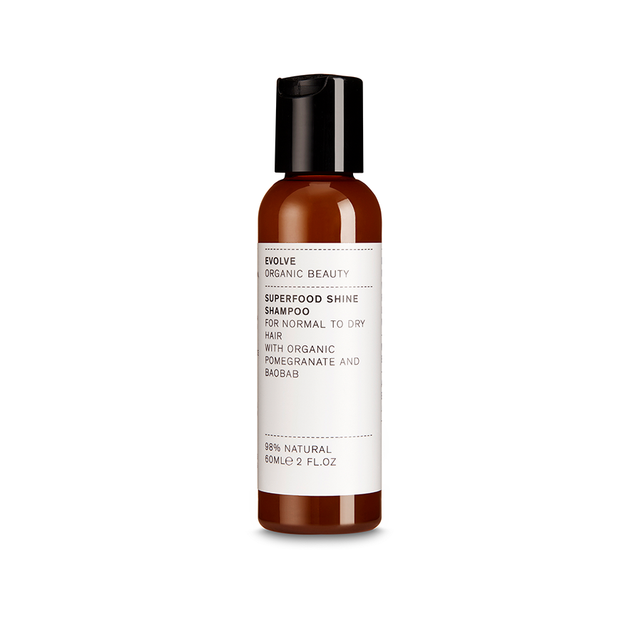 Superfood Shine Shampoo Travel Size 50ml Evolve