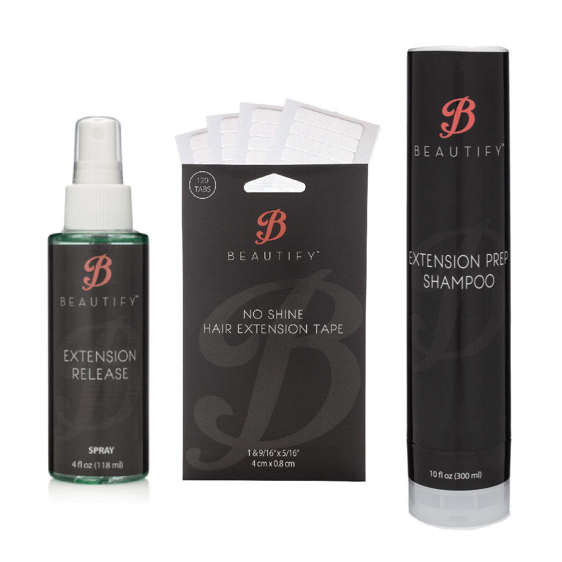 Tape Tilbehørs Pakke Remover  Tape Pieces  Prep Shampoo