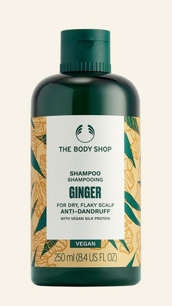 The Body Shop Ginger Shampoo Anti Dandruff For Dry Flaky Scalp 250ml
