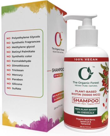 The Organic Forest Shampoo All Hair Types 210ml