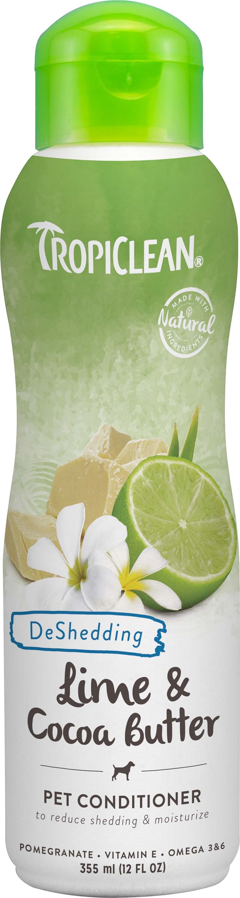 Tropiclean Pet Conditioner Lime   Cocoa Butter 355